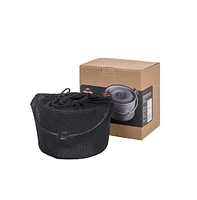 Naturehike Camping Soup Pot Cookware with Lid Large Outdoor Portable Hanging Pot Cooking Set for 1-6 People