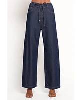 Petal and Pup Women's Kirie Wide Leg Denim Pant
