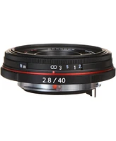 Pentax Smcp-da 40mm f/2.8 Ed Hd Limited Edition Pancake Lens for Dslr Cameras, Black