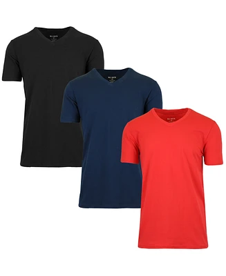 Galaxy by Harvic Men's 3-Pack Short Sleeve Stretch T-Shirt