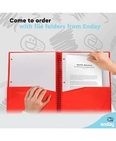 Poly 8 Pocket Organizer File Folder Letter Legal Document Organizer Perfect for Office, College, School and More ( Pack