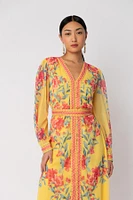 Raishma Studio Women's Naomi Yellow Dress