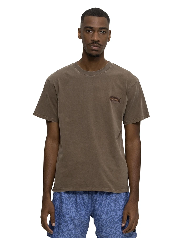 Maui and Sons Men's Sultan Sea Pigment Short Sleeve T-shirt