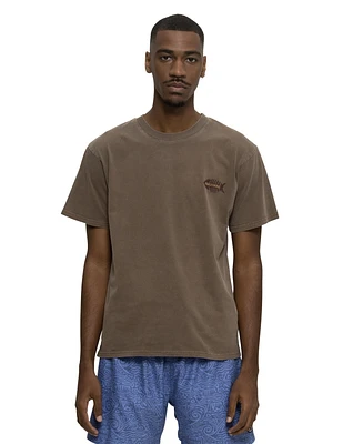 Maui and Sons Men's Sultan Sea Pigment Short Sleeve T-shirt