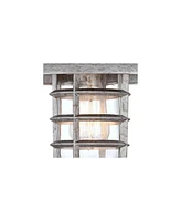Marlowe 13 1/4" High Farmhouse Rustic Modern Hooded Cage Outdoor Wall Light Fixture Mount Porch House Exterior Outside Set of 2 Edison Bulb Weath