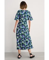 Seasalt Cornwall Women's Chateaux Half Sleeve Dress