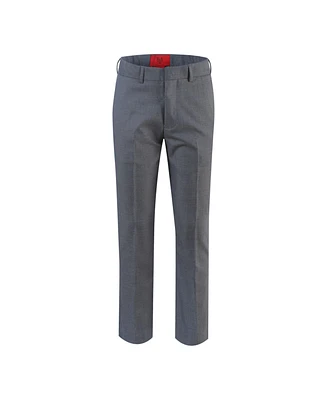 Elie Balleh Big Boys Boy?s Slim Fit Dress Pants Slacks - Grey, 10