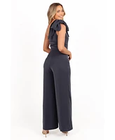 Petal and Pup Women's Scarlett One Shoulder Jumpsuit