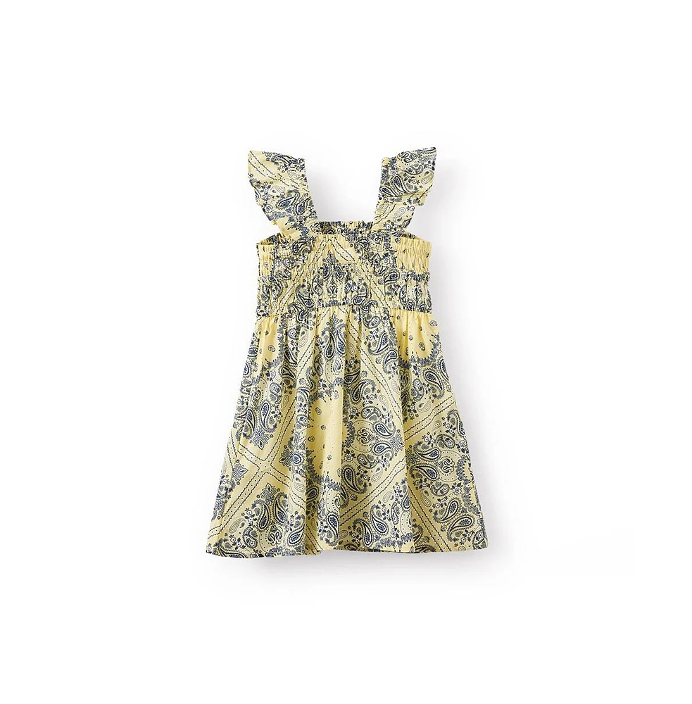 Cotton On Little Girls Frankie Flutter Sleeve Dress