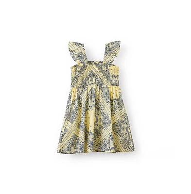Cotton On Little Girls Frankie Flutter Sleeve Dress