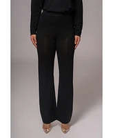 Jluxlabel Women's Fortuna Sweater Knit Pants