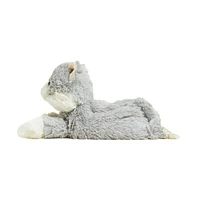 Warmies Microwavable French Lavender Scented Plush Gray Cat