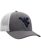 Top of the World Men's Gray West Virginia Mountaineers Trucker Adjustable Hat