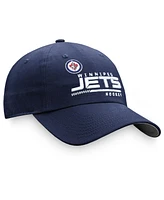 Fanatics Women's Navy Winnipeg Jets Authentic Pro Locker Room Adjustable - Hat
