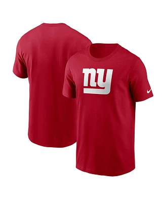 Nike Men's Red New York Giants Primary Logo T-Shirt