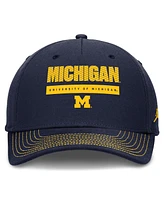 Jordan Men's Navy Michigan Wolverines Rise Adjustable Hat
