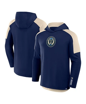 Fanatics Men's Navy Philadelphia Union Red Card Transitional Pullover Hoodie