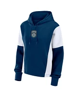 Fanatics Women's Navy San Diego Fc Oversized Legacy Goalkeeper Pullover Hoodie