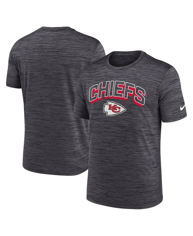Nike Men's Charcoal Kansas City Chiefs Velocity Performance T-Shirt