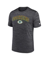 Nike Men's Charcoal Green Bay Packers Velocity Performance T-Shirt