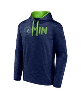 Logo Athletic Men's Navy Minnesota Timberwolves Head Start Pullover Hoodie