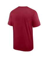 Nike Men's Crimson Oklahoma Sooners Ready Raglan Premium Performance T-Shirt