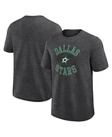 Logo Athletic Men's Heather Charcoal Dallas Stars Success T-Shirt