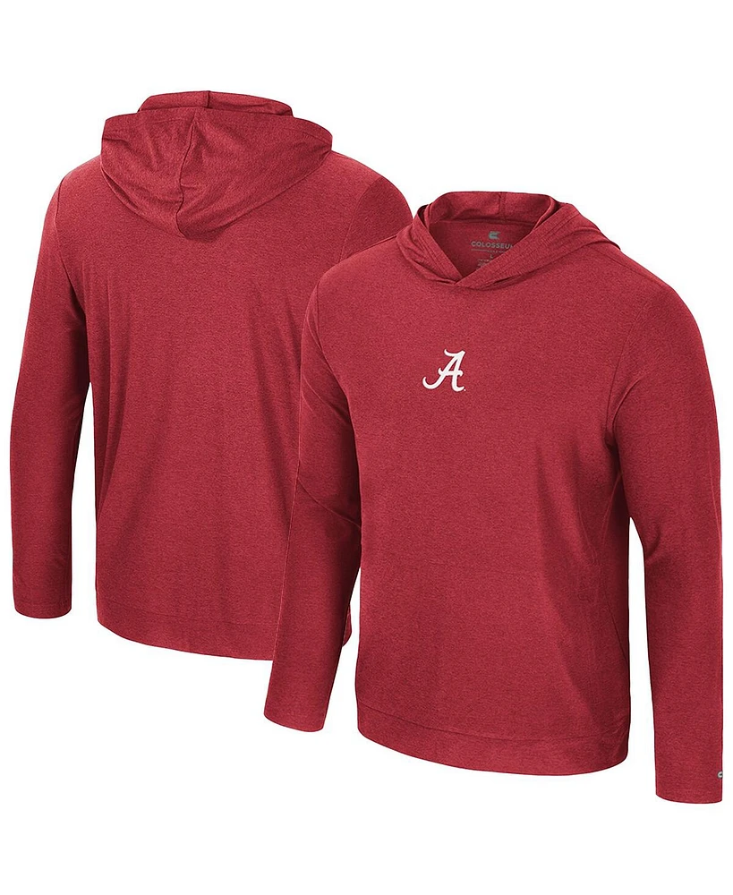 Colosseum Men's Crimson Alabama Tide Long Sleeve Hoodie