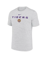 Nike Men's Ash Lsu Tigers 2025 Sideline Velocity Performance T-Shirt