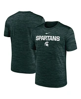 Nike Men's Green Michigan State Spartans 2025 Sideline Velocity Performance T-Shirt