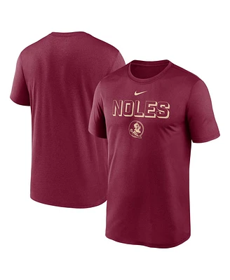 Nike Men's Garnet Florida State Seminoles 2025 Sideline Legend Performance T-Shirt