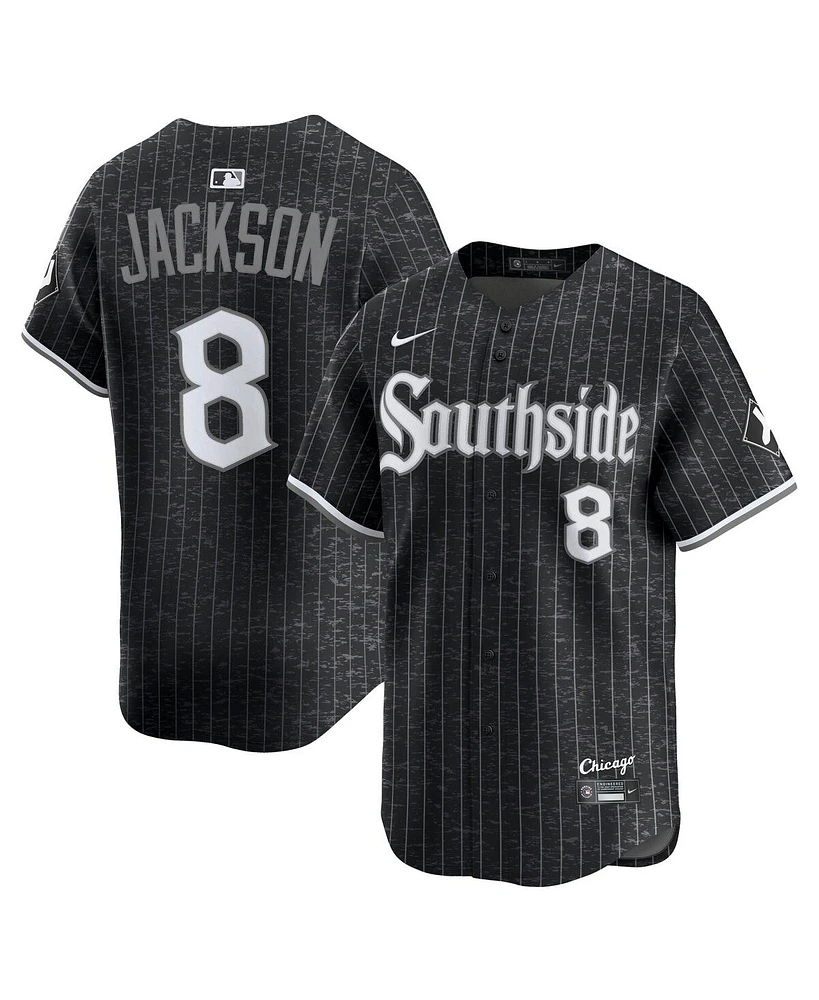 Nike Men's Bo Jackson Black Chicago White Sox City Connect Limited Jersey