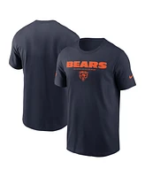 Nike Men's Navy Chicago Bears Sideline Performance T-Shirt