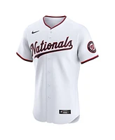 Nike Men's White Washington Nationals Home Elite Jersey