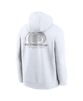 Nike Men's White Penn State Nittany Lions 2025 Out Club Fleece Pullover Hoodie