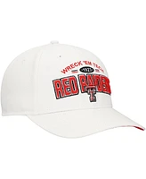 Top of the World Men's White Texas Tech Red Raiders Iconic Logo Adjustable Hat