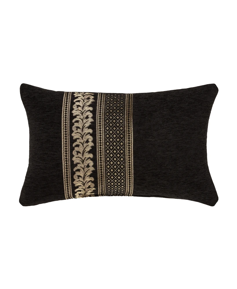 J Queen New York Laurenza Boudoir Decorative Pillow, 13" x 21"