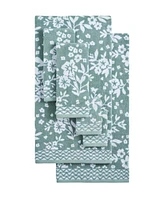 Lucky Brand Folk Floral Cotton 6-Pc. Bath Towel Set