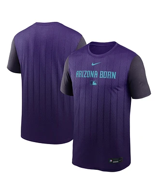 Nike Men's Purple Arizona Diamondbacks 2025 City Connect Authentic Collection Velocity Performance T-Shirt