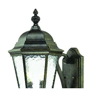 Two-Light Lantern Carousel Wall Light – Stylish Outdoor Wall Fixture