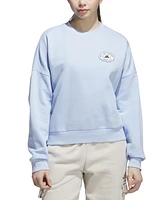 adidas Women's Farmers Market Graphic Relaxed Sweatshirt