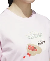 adidas Women's Cotton Farmer's Market Graphic T-Shirt