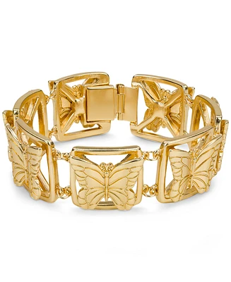Patricia Nash Gold-Tone Butterfly Link Bracelet