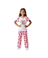 Dog Man Big Girls Pajama Set-14