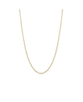 Spero London Rectangular Link Chain Sterling Silver Necklace