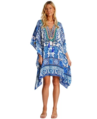 La Moda Clothing Women's Short regular kaftan