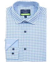 ConStruct Men's Slim-Fit Performance Dress Shirt