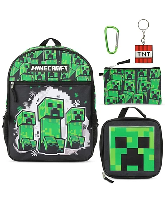Minecraft 5-Piece Backpack Set