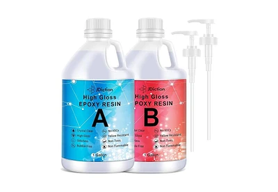 Jdiction Crystal Clear High Gloss Epoxy Resin Kit