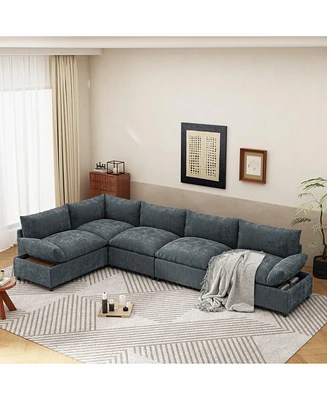 Modular Sectional Sofa w/ Storage